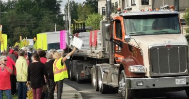 Organizers Call Anti-Truck Protest A Success
