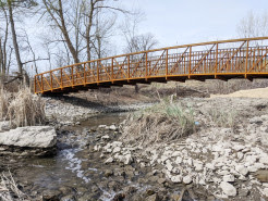 Chapman Mills Trail Opens With New Accessible Bridge