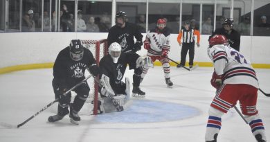 Packed Arena Watches Manotick Mariners Win Inaugural Game